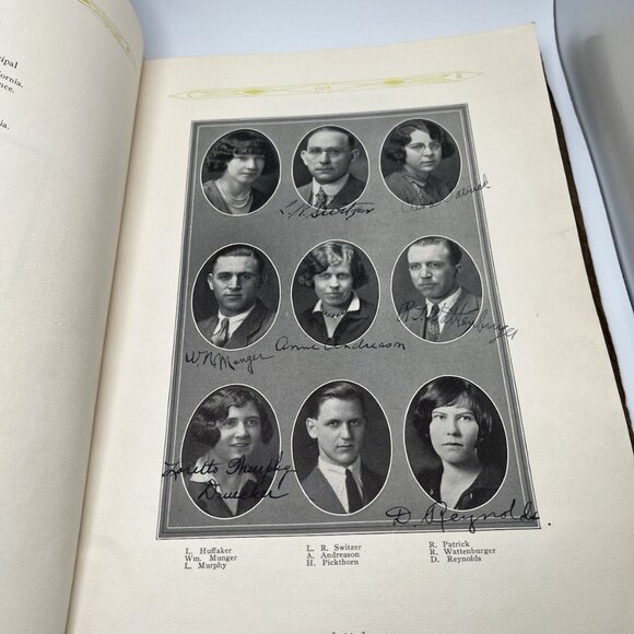 1928 Dunsmuir California CA Joint Union High School Crag Echoes Yearbook Antique - Picture 8 of 14